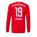 Cheap Bayern Munich Alphonso Davies #19 Home Football Shirt 2022-23 Long Sleeve